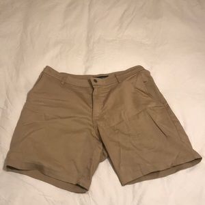 Khaki American Apparel shorts